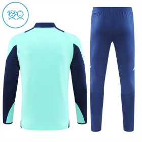 Dječji Arsenal Sweatshirt Za Trening Četvrt Zip 2024-25 Plava